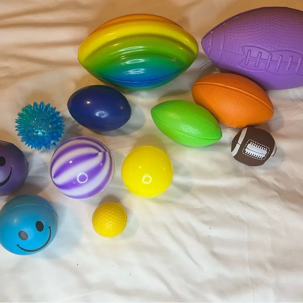 Colorful Assorted Sports Ball Set for Kids